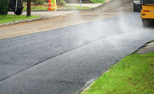 Permeable Paver Driveway in Gretna, NE